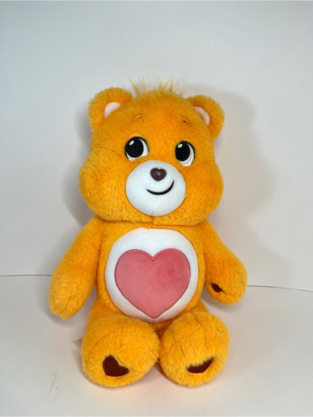 Basic Fun 2020 Care Bears Orange Tenderheart Bear Plush Stuffed Animal Toy 13"